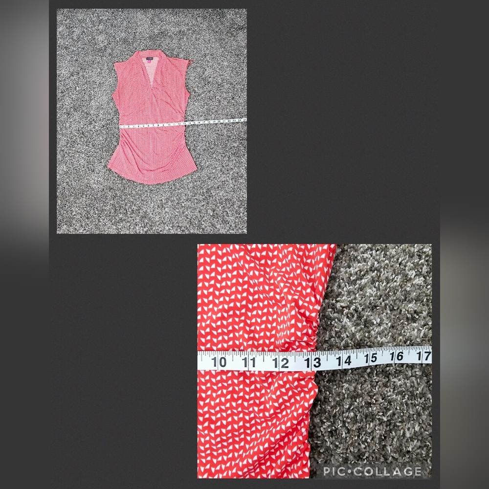 VINCE CAMUTO SLEEVELESS TOP/BLOUSE - Picture 10 of 11